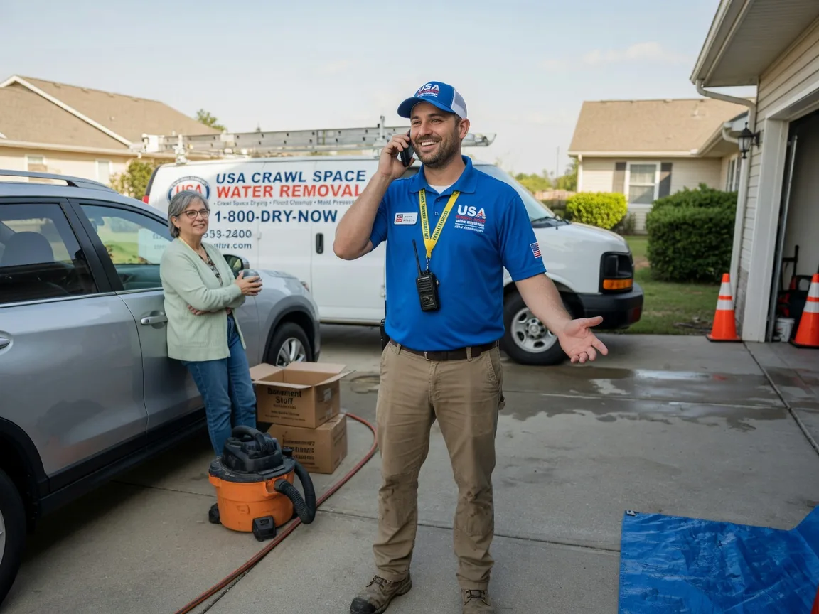Crawl Space Water Removal Hamersville, OH FAQs